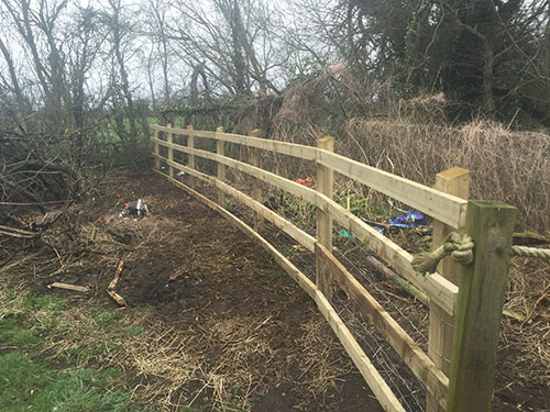 Fencing in Shropshire