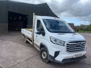 Timber delivery vehicle used for local deliveries across Staffordshire and Shropshire