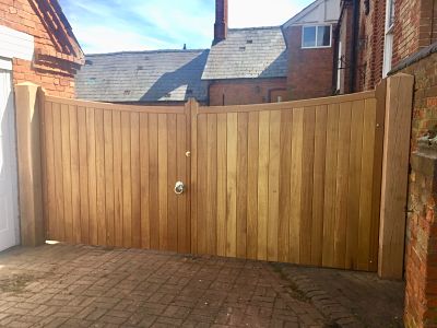 Wooden Driveway Gates by Weston Sawmill